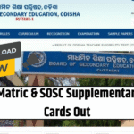 Download Now: Odisha Matric & SOSC Supplementary Admit Cards Out